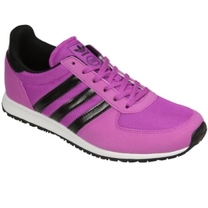 GENUINE WOMENS ADIDAS ORIGINAL ADISTAR RACER TRAINERS - PINK/BLACK (Q23193)